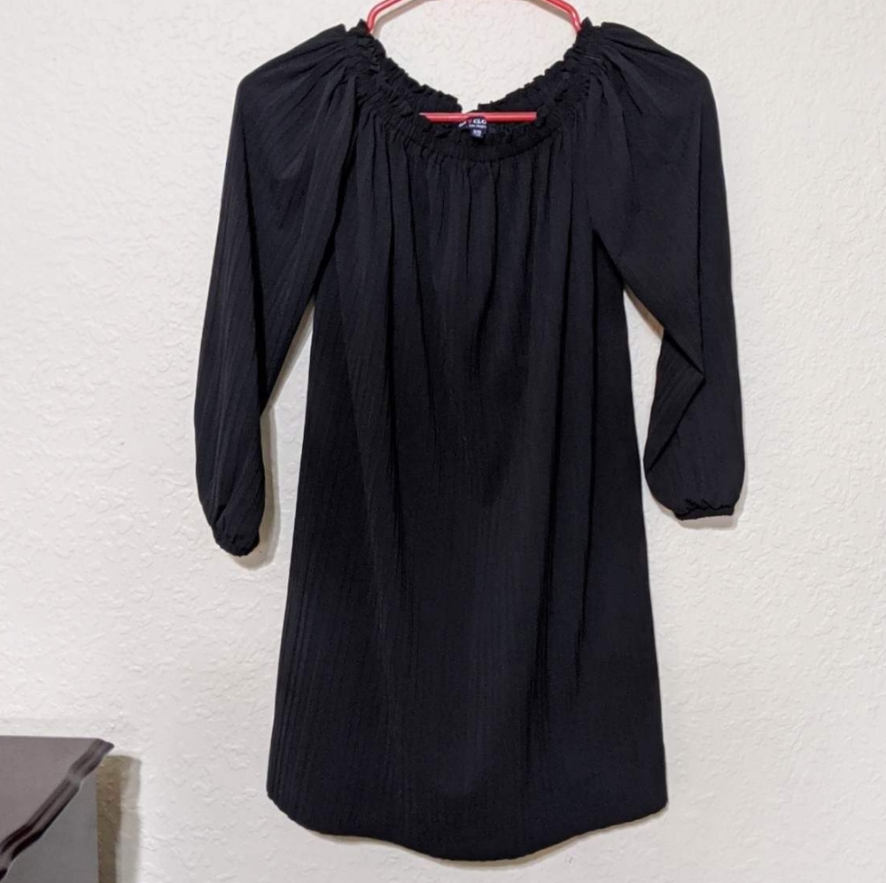 Flowy Off the Shoulder Mini Dress
